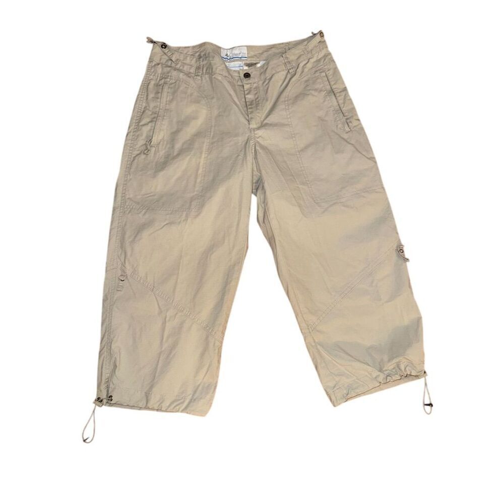 Columbia Women's Tan Capris Size 8 Lightweight